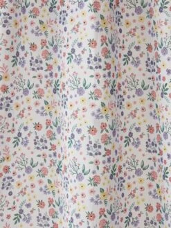 Rideau Voilage PLACE DU LILAS écru / Multicolore - Vertbaudet -Produits Pour Enfants rideau voilage place du lilas 1