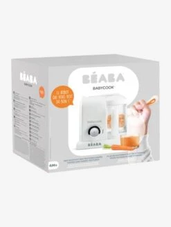 Robot 4 En 1 BEABA Babycook Solo Blanc/vert - Beaba -Produits Pour Enfants robot 4 en 1 beaba babycook solo 3