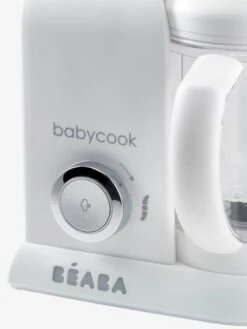 Robot 4 En 1 BEABA Babycook Solo Blanc/vert - Beaba -Produits Pour Enfants robot 4 en 1 beaba babycook solo 5