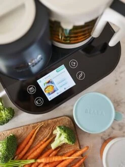 Robot Connecté BEABA Babycook Smart Gris Anthracite/blanc - Beaba -Produits Pour Enfants robot connecte beaba babycook smart 5