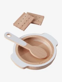 Set Accessoires Repas Poupon En Bois FSC® Blanc - Vertbaudet -Produits Pour Enfants set accessoires repas poupon en bois fsc 2