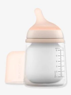 Set Biberon Zero.Zero + Sucette SUAVINEX Rose Nude - Suavinex -Produits Pour Enfants set biberon zero.zero sucette suavinex 3