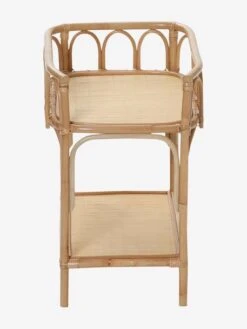 Table à Langer Poupon En Rotin Beige - Vertbaudet -Produits Pour Enfants table a langer poupon en rotin 3