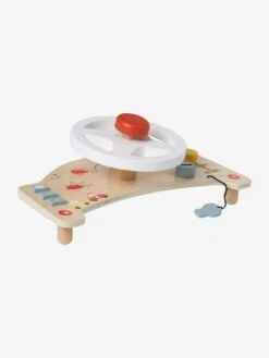 Tablette Volant De Voiture En Bois FSC® Beige - Vertbaudet -Produits Pour Enfants tablette volant de voiture en bois fsc 2