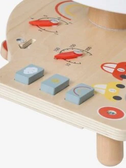 Tablette Volant De Voiture En Bois FSC® Beige - Vertbaudet -Produits Pour Enfants tablette volant de voiture en bois fsc 4