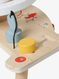 Tablette Volant De Voiture En Bois FSC® Beige - Vertbaudet -Produits Pour Enfants tablette volant de voiture en bois fsc 5