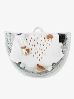 Tapis D'éveil Avec Arche Renard Vert Gris - Vertbaudet -Produits Pour Enfants tapis deveil avec arche renard 3