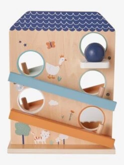Toboggan à Balles En Bois FSC® Multicolore - Vertbaudet -Produits Pour Enfants toboggan a balles en bois fsc 3