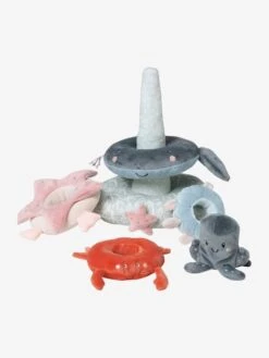Tour à Empiler En Tissu SOUS L'OCÉAN Gris - Vertbaudet 8 Tour à Empiler En Tissu SOUS L'OCÉAN Gris - Vertbaudet -Produits Pour Enfants tour a empiler en tissu sous locean 2