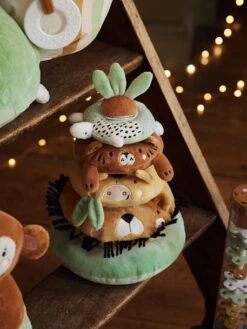 Tour à Empiler En Tissu TANZANIE Multicolore - Vertbaudet -Produits Pour Enfants tour a empiler en tissu tanzanie 3