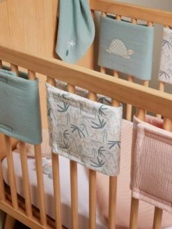 Tour De Lit / Tour De Parc Pare-chocs SOUS L'OCÉAN Rose - Vertbaudet -Produits Pour Enfants tour de lit tour de parc pare chocs sous locean 2