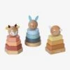 Trio De Tours à Empiler En Bois FSC® Bois - Vertbaudet -Produits Pour Enfants trio de tours a empiler en bois fsc