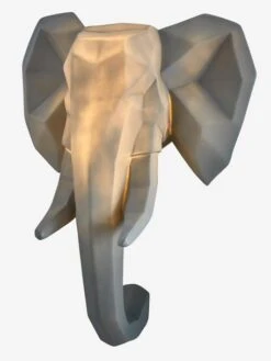 Trophée Mural éléphant Lumineux Gris - Vertbaudet -Produits Pour Enfants trophee mural elephant lumineux 2