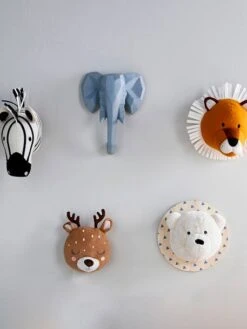 Trophée Mural éléphant Lumineux Gris - Vertbaudet -Produits Pour Enfants trophee mural elephant lumineux 3